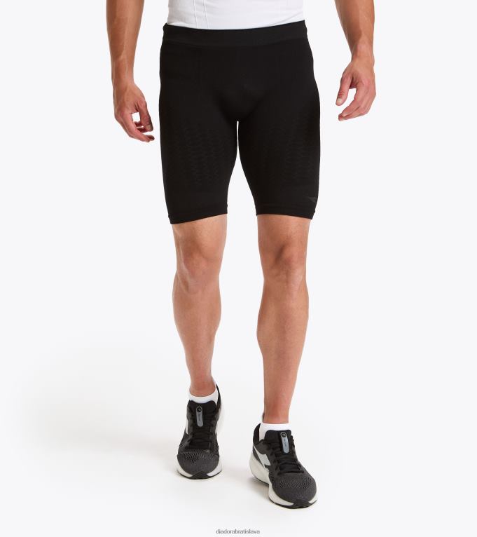 bermudský akt TL0HT447 čierna muži Diadora odev
