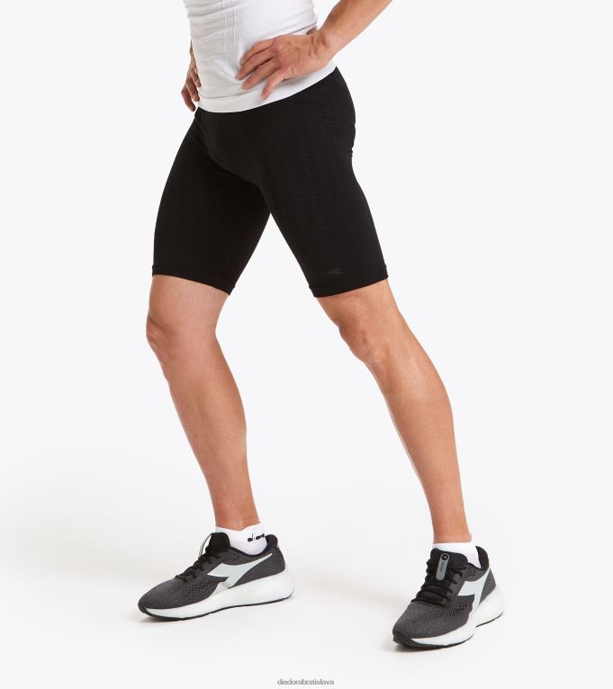 bermudský akt TL0HT447 čierna muži Diadora odev