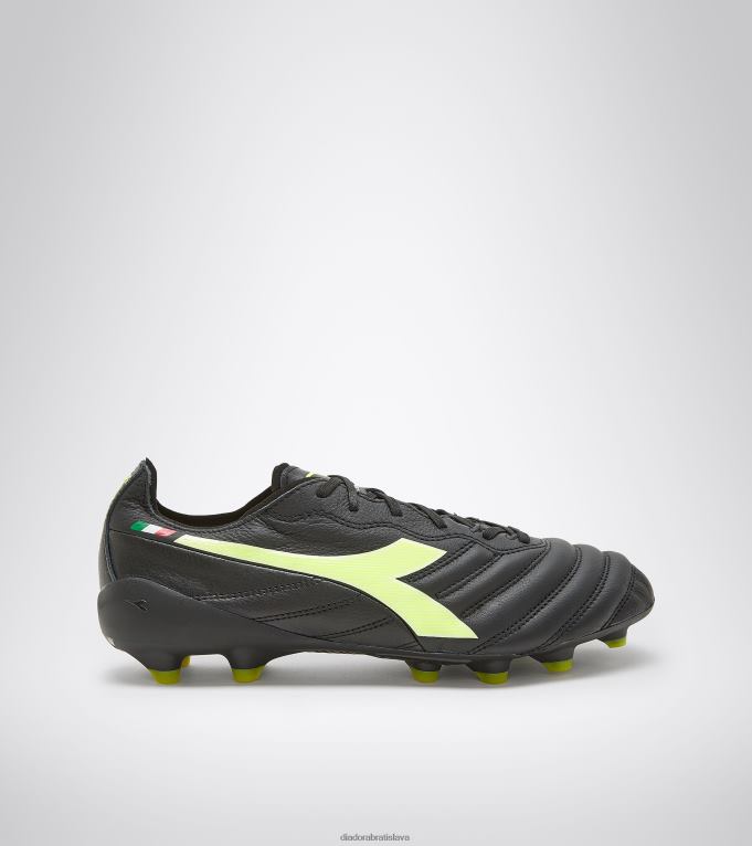 brasil elite2 tech ita lpx TL0HT18 čierna/fluo žltá diadora muži Diadora topánky
