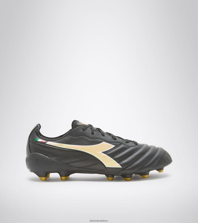 brasil elite2 tech ita lpx TL0HT19 čierne zlato muži Diadora topánky