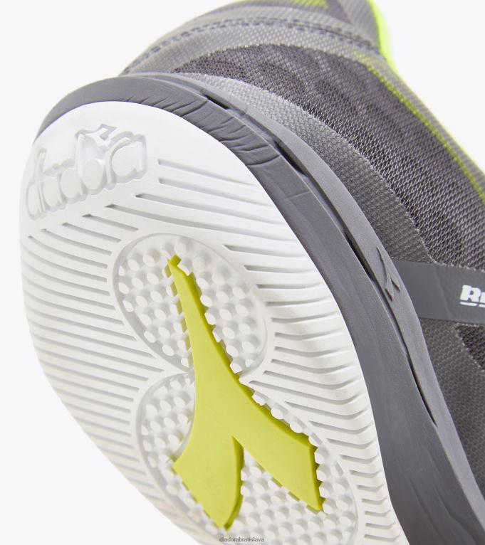 brazílska sala id TL0HT159 čierna/fluo žltá diadora muži Diadora topánky