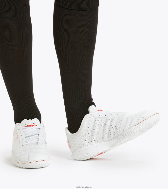 brazílska sala id TL0HT161 biela/fluo červená muži Diadora topánky