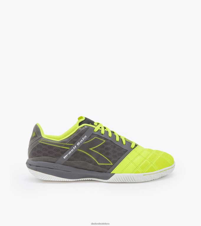 čierna/fluo žltá diadora