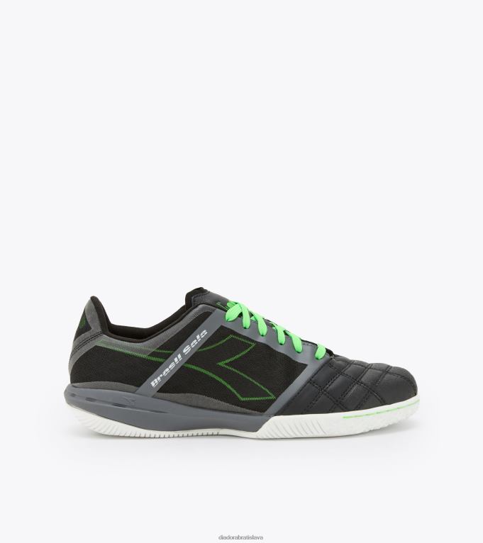 čierna/zelená fluo