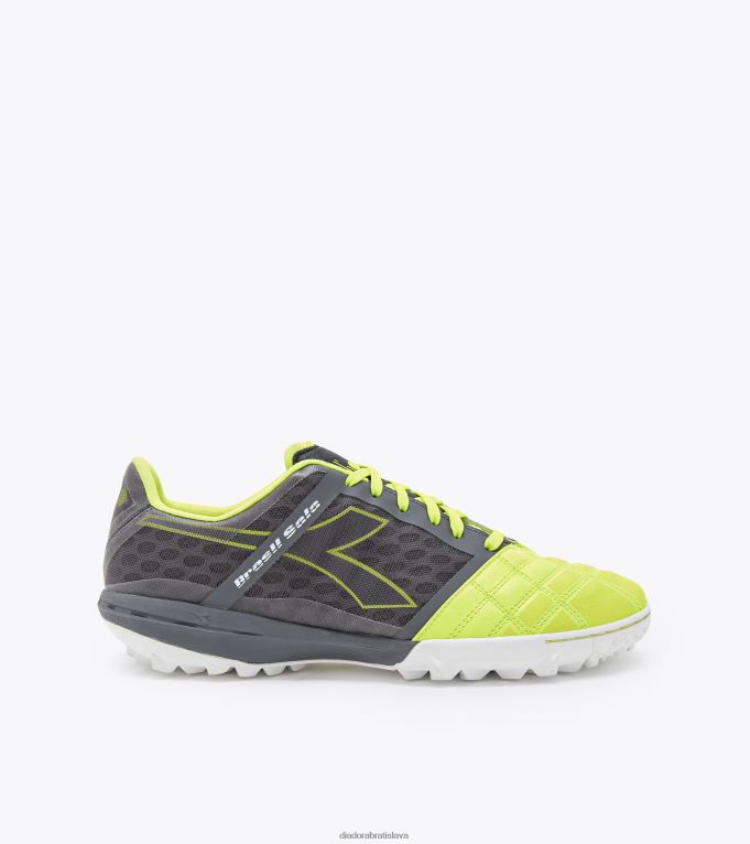 brazílska sala tf TL0HT168 čierna/fluo žltá diadora muži Diadora topánky
