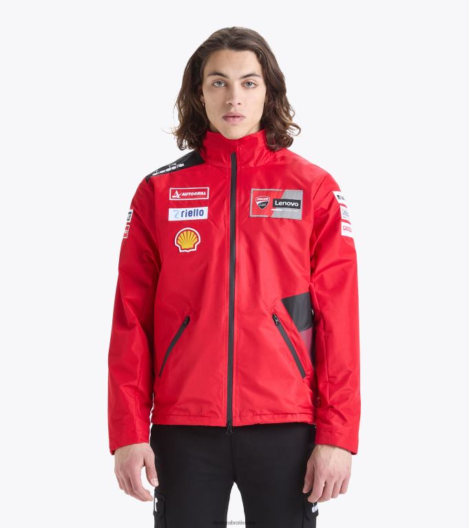 bunda ducati replika mgp23 TL0HT121 ducati mgp červená/čierna muži Diadora odev