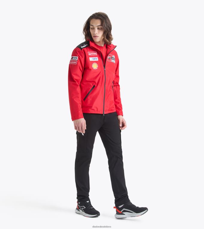 bunda ducati replika mgp23 TL0HT121 ducati mgp červená/čierna muži Diadora odev