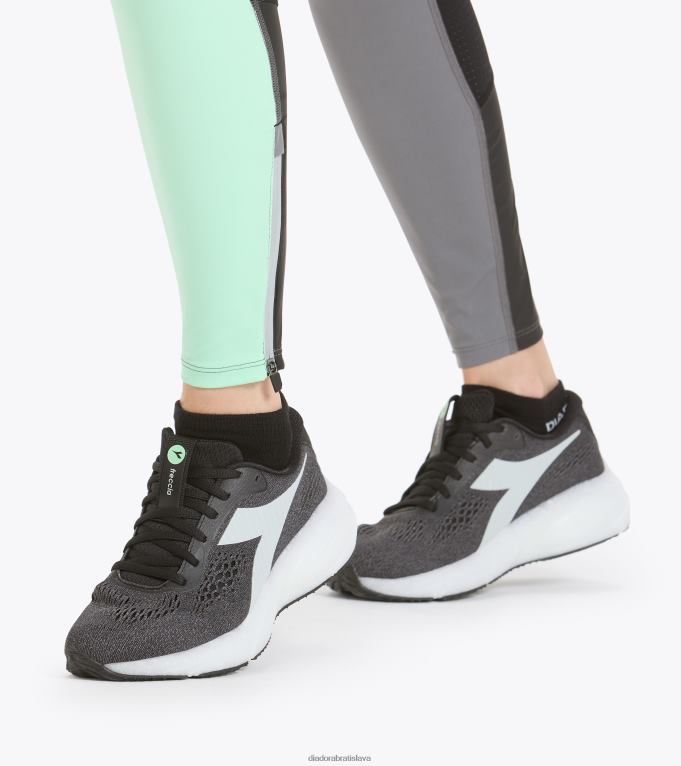 freccia w TL0HT631 čierna biela ženy Diadora topánky