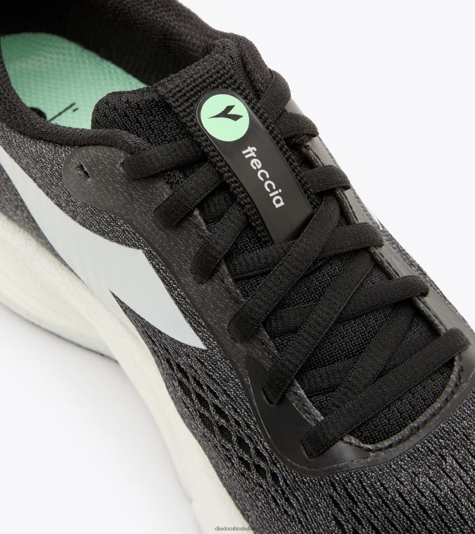 freccia w TL0HT631 čierna biela ženy Diadora topánky
