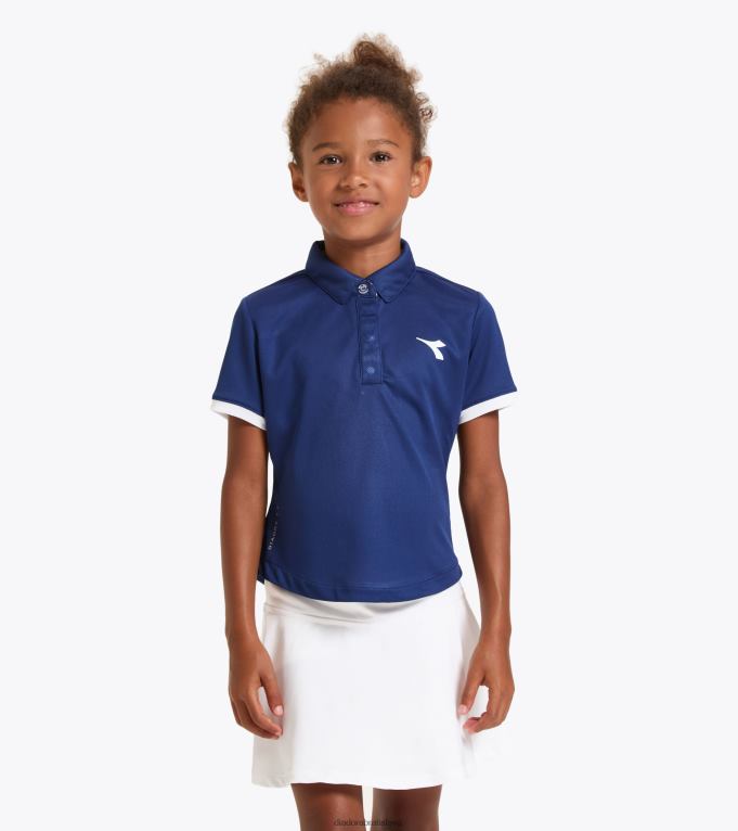 g ihrisko na pólo TL0HT932 saltire námorníctvo dievčatá Diadora odev