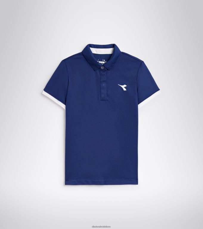 g ihrisko na pólo TL0HT932 saltire námorníctvo dievčatá Diadora odev