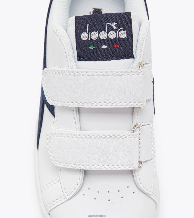 hra p ace ps TL0HT896 biely/páv deti Diadora topánky
