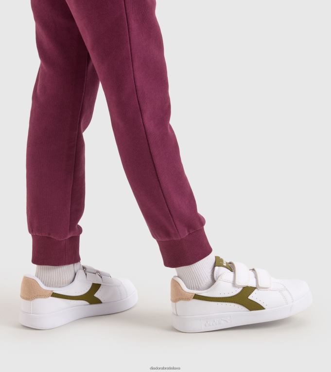 hra p ace ps TL0HT898 biele/avokádové deti Diadora topánky