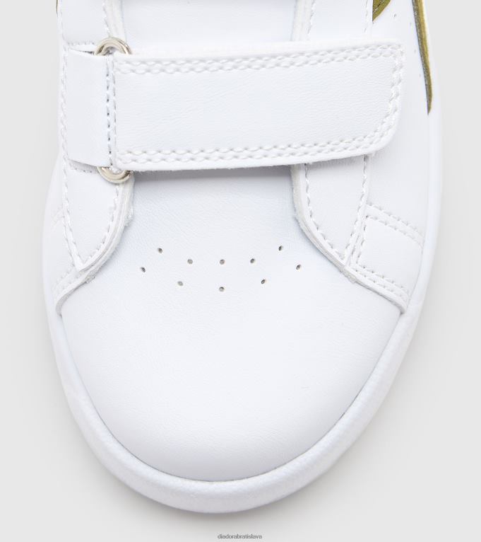 hra p ace ps TL0HT898 biele/avokádové deti Diadora topánky