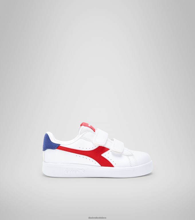 hra p ace ps TL0HT899 biela/roztopená láva deti Diadora topánky