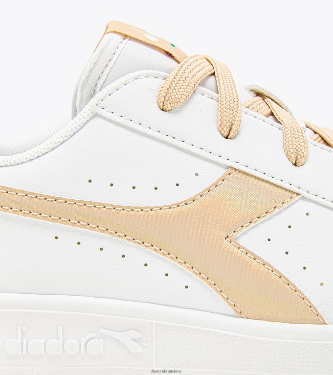 hra p gs TL0HT845 biela/šepot ružová deti Diadora topánky
