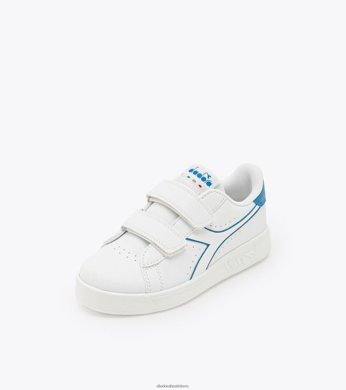 hra p ps TL0HT881 biela/modrá vallarta deti Diadora topánky