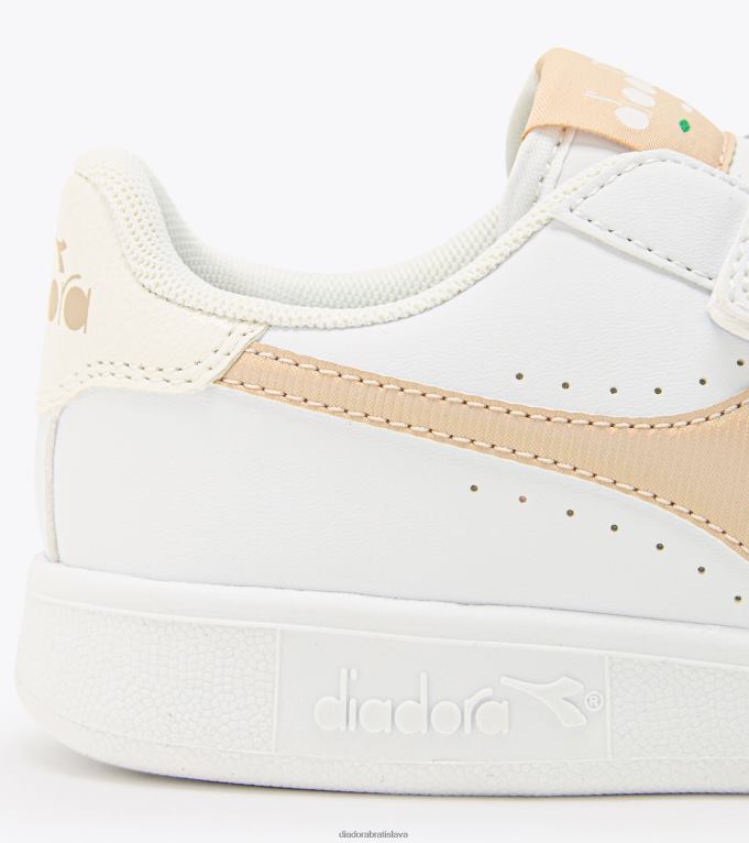 hra p ps TL0HT891 biela/šepot ružová deti Diadora topánky