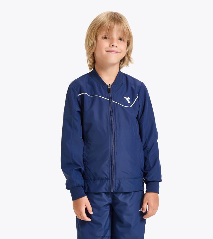 j. bundový kurt TL0HT873 saltire námorníctvo chlapci Diadora odev