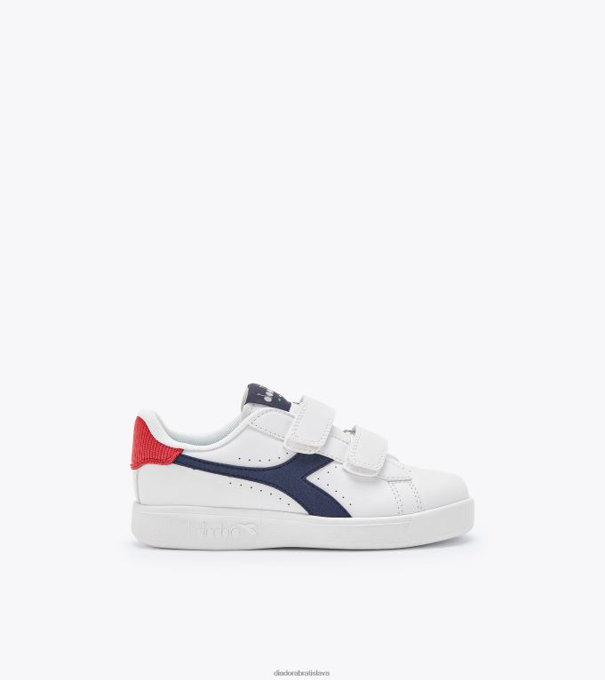 hra p ace ps TL0HT896 biely/páv deti Diadora topánky
