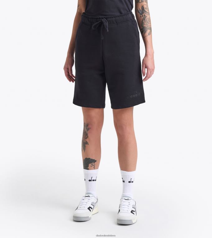 logo bermudy spw TL0HT328 čierna muži Diadora odev