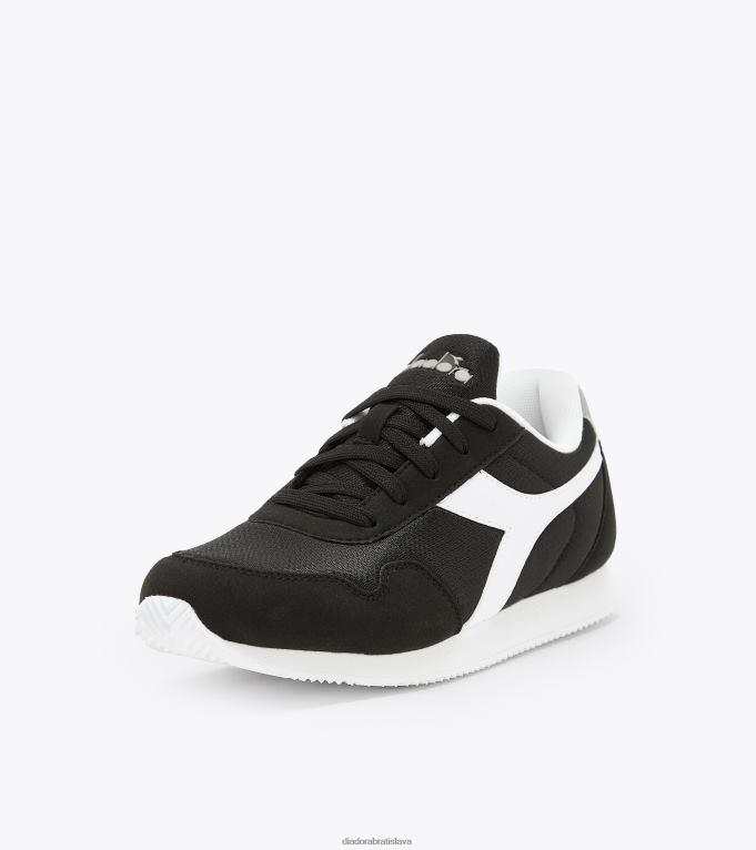 jednoduchý beh gs TL0HT830 čierna deti Diadora topánky