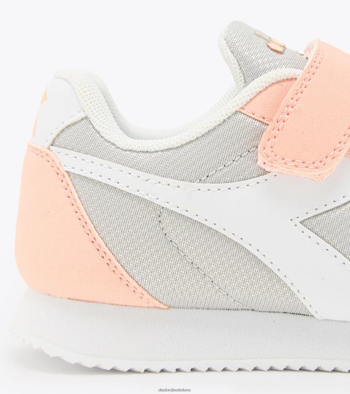 jednoduchý beh ps TL0HT858 ružová melódia deti Diadora topánky