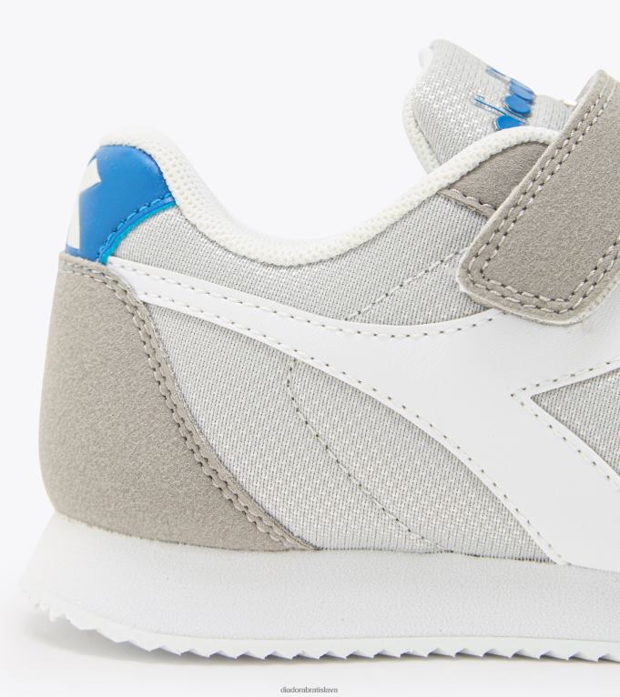 jednoduchý beh ps TL0HT861 paloma šedá deti Diadora topánky