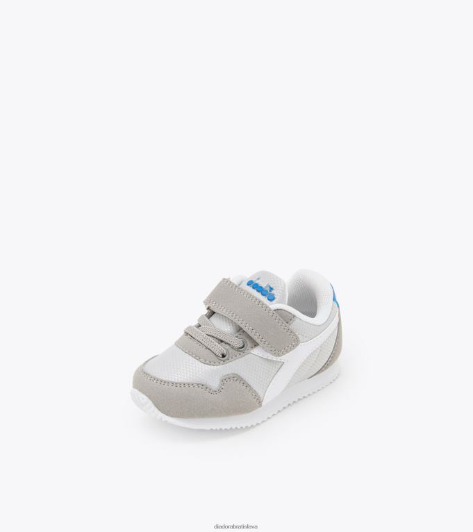 jednoduchý beh td TL0HT901 paloma šedá deti Diadora topánky