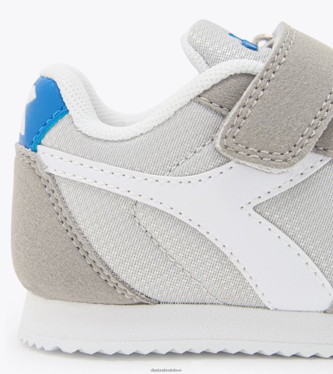 jednoduchý beh td TL0HT901 paloma šedá deti Diadora topánky