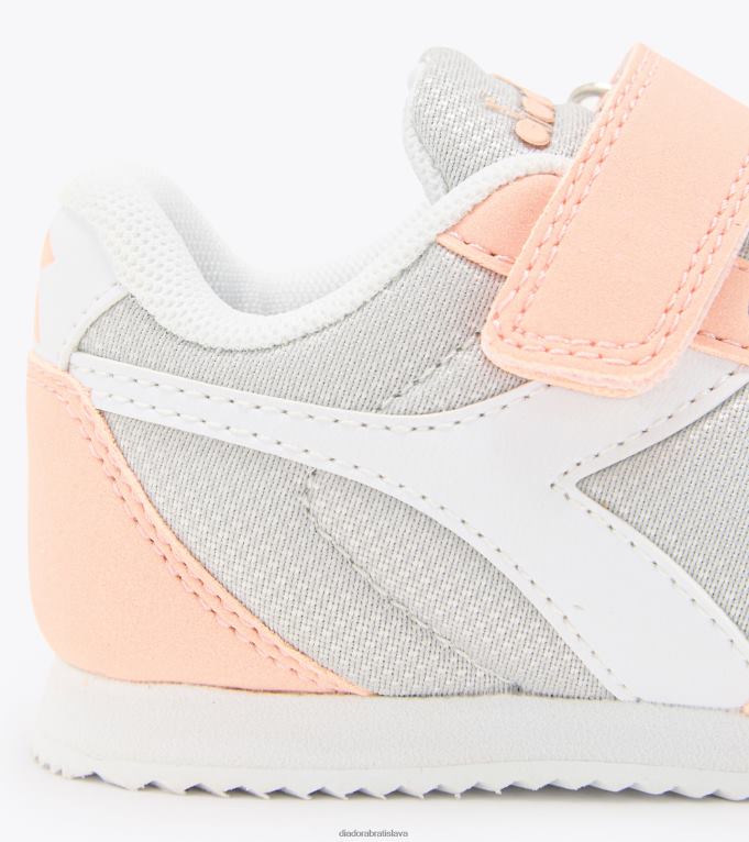 jednoduchý beh td TL0HT902 ružová melódia deti Diadora topánky