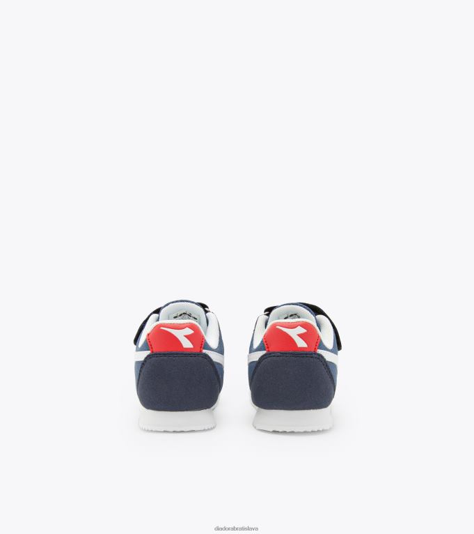 jednoduchý beh td TL0HT903 práporčík modrý deti Diadora topánky