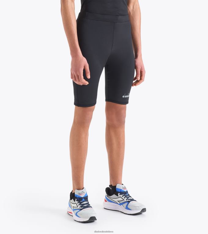 krátke pančuchové nohavice TL0HT450 čierna muži Diadora odev