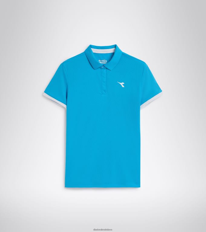 l ihrisko na pólo TL0HT701 kráľovská fluo ženy Diadora odev