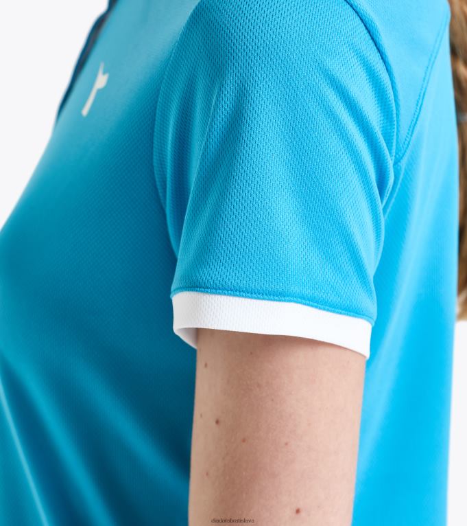 l ihrisko na pólo TL0HT701 kráľovská fluo ženy Diadora odev