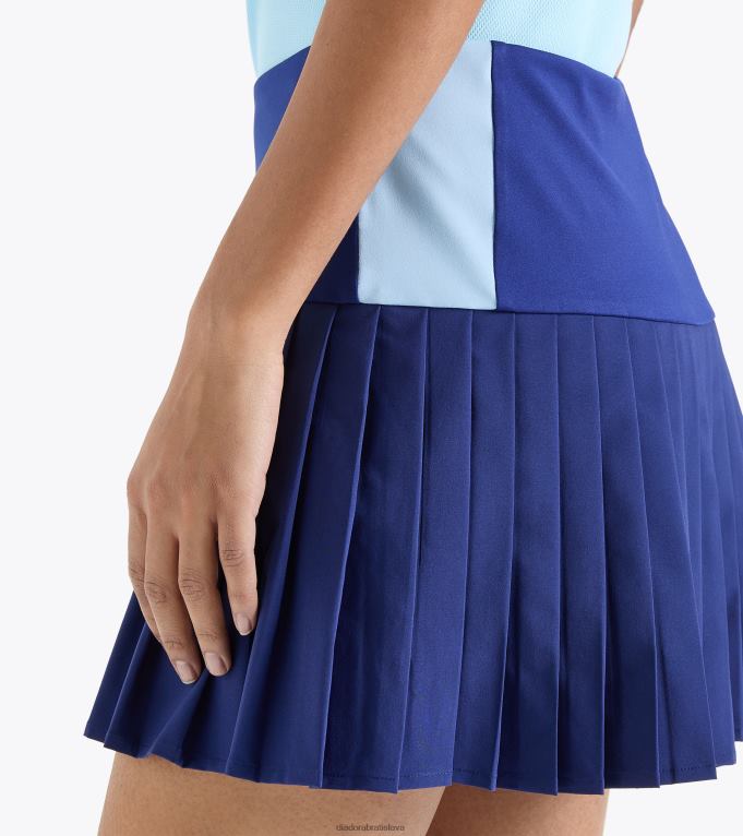 l ikona sukne TL0HT625 modrá potlač ženy Diadora odev