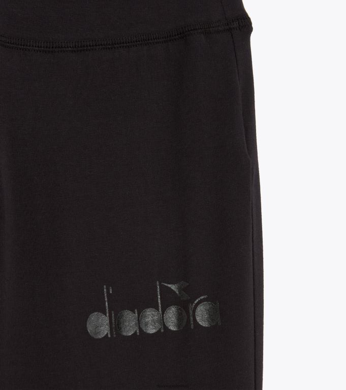 l logo spw legíny TL0HT687 čierna ženy Diadora odev