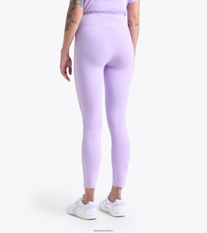 l logo spw legíny TL0HT688 fialová ruža ženy Diadora odev