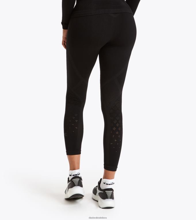 l nohavice akt TL0HT692 čierna ženy Diadora odev