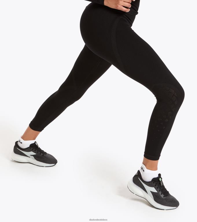l nohavice akt TL0HT692 čierna ženy Diadora odev