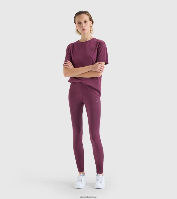 ljadro legín TL0HT674 africká fialka ženy Diadora odev