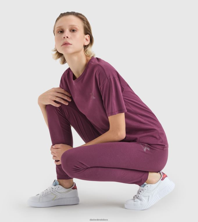 ljadro legín TL0HT674 africká fialka ženy Diadora odev
