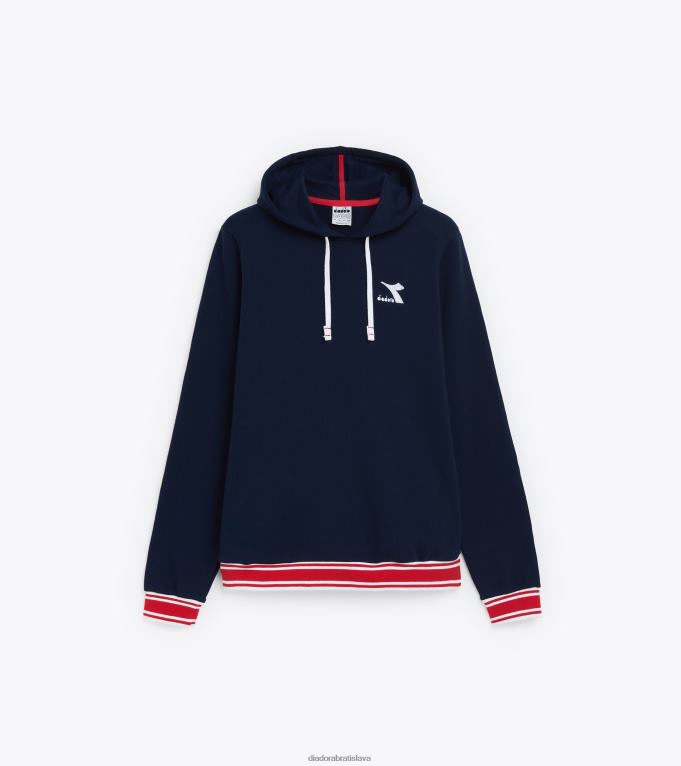 ltweener na kapucňu TL0HT614 klasické námorníctvo ženy Diadora odev