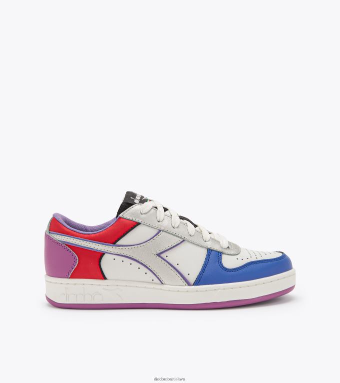 magický košík low galaxy wn TL0HT576 strieborná/biela ženy Diadora topánky