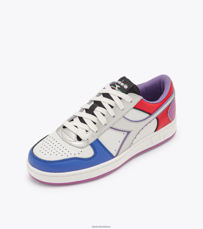 magický košík low galaxy wn TL0HT576 strieborná/biela ženy Diadora topánky