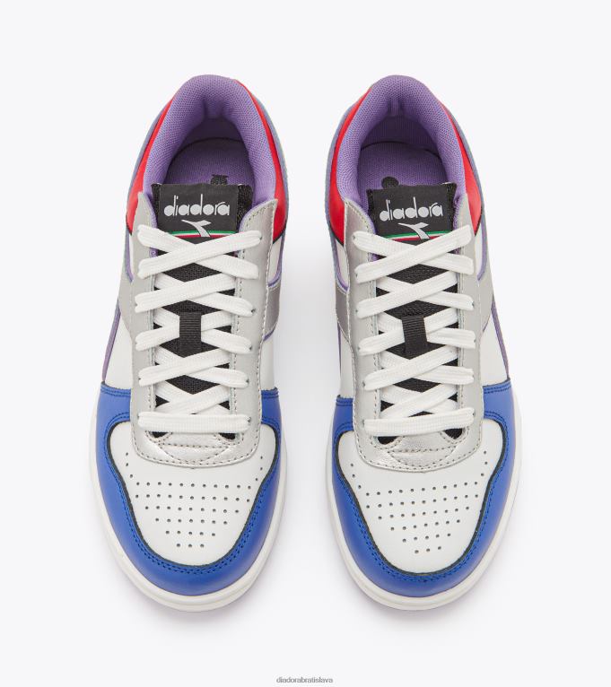 magický košík low galaxy wn TL0HT576 strieborná/biela ženy Diadora topánky