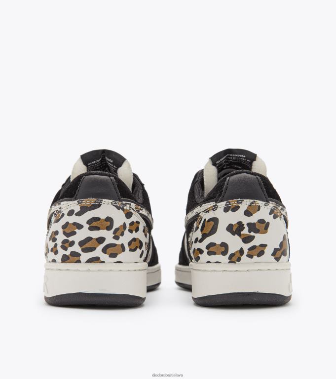magický košík nízky panter wn TL0HT577 biely čierny ženy Diadora topánky