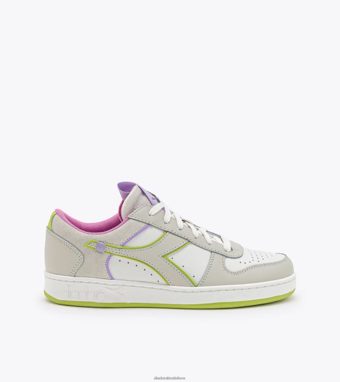 magický košík nízky štítok wn TL0HT592 biela/daiquiri zelená ženy Diadora topánky