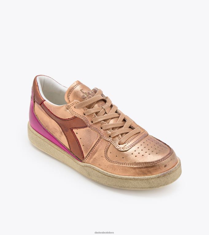 mi košík nízky kovový použitý vn TL0HT540 toast ženy Diadora topánky