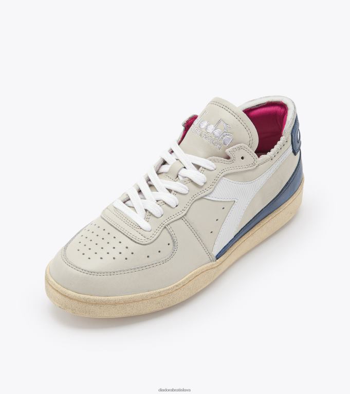 mi košík riadkový rez TL0HT63 svetlo šedá muži Diadora topánky